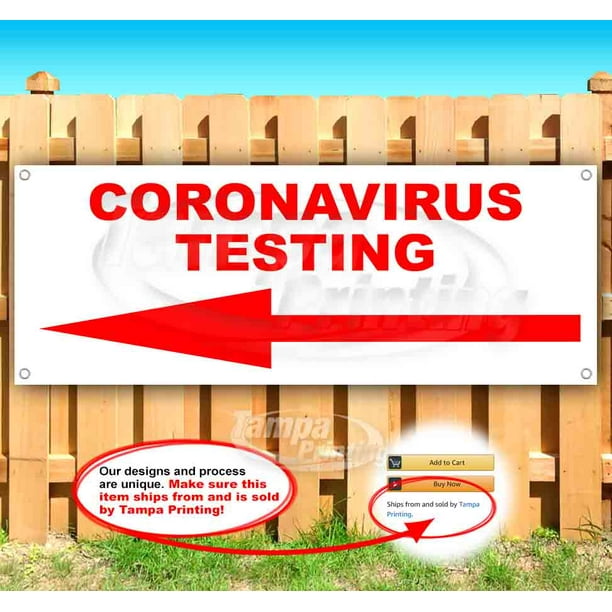 Many Sizes Available Flag, Store Virus Testing Down Arrow 13 oz Heavy Duty Vinyl Banner Sign with Metal Grommets New Advertising Many Sizes Available Flag, Store Virus Testing Down Arrow 13 oz Heavy Duty Vinyl Banner Sign with Metal Grommets New Advertising